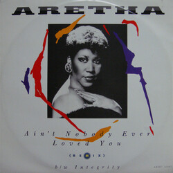 Aretha Franklin Ain't Nobody Ever Loved You (Remix) USED VINYL 12INCH 45 RPM