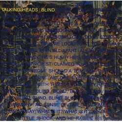 Talking Heads Blind USED VINYL 7INCH 45 RPM SINGLE STEREO