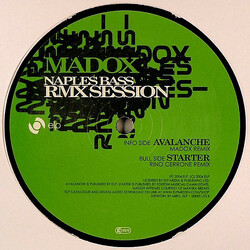 Madox Naples Bass RMX Session USED VINYL 12INCH 45 RPM