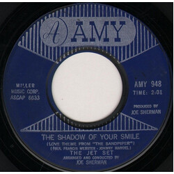 The Jet Set (10) The Shadow Of Your Smile / Enchiladas USED VINYL 7INCH 45 RPM SINGLE STYRENE