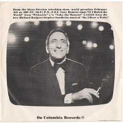 Tony Bennett If I Ruled The World / Take The Moment Vinyl 7" USED