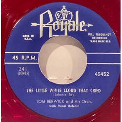 Tom Berwick And His Orchestra The Little White Cloud That Cried / Shrimp Boats USED VINYL 7INCH 45 RPM