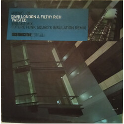 Dave London & Filthy Rich Twisted USED VINYL 12INCH 33 S RPM