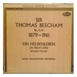 Sir Thomas Beecham / The Royal Philharmonic Orchestra / Richard Strauss Ein Heldenleben Vinyl LP USED