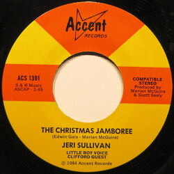 Jeri Sullivan (2) The Christmas Jamboree USED VINYL 7INCH 45 RPM