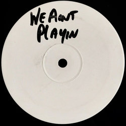 Ghost We Aint Playin USED VINYL 12INCH WHITE LABEL