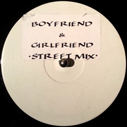 Madd Flex Boyfriend & Girlfriend 'Street Mix' USED VINYL 12INCH 33 S RPM WHITE LABEL