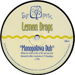 DiY / Joel Zoch / J.T. Donaldson Lemon Drops / Mindsmoke USED VINYL 12INCH 45 RPM