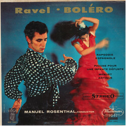 Maurice Ravel / Manuel Rosenthal / Orchestre National De L'Opéra De Paris Boléro Vinyl LP USED