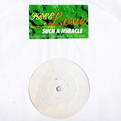 Free Love Productions Such A Miracle USED VINYL 12INCH 33 S RPM WHITE LABEL