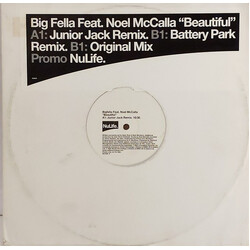 Bigfella Beautiful USED VINYL 12INCH 33 S RPM PROMO