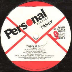 Fancy Check It Out VINYL 12" USED