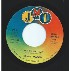 Sandy Mason Wings Of Time USED VINYL 7INCH 45 RPM SINGLE PROMO STEREO MONO