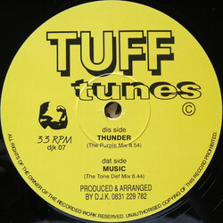 DJK Music / Thunder USED VINYL 12INCH 33 S RPM