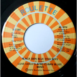 Love Childs Afro Cuban Blues Band Black Skin Blue Eyed Boys USED VINYL 7INCH 45 RPM SINGLE