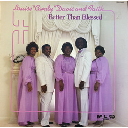 Louise "Candy" Davis And Faith Better Than Blessed Vinyl LP USED