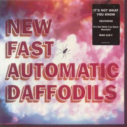 New Fast Automatic Daffodils It's Not What You Know USED VINYL 7INCH 45 RPM SINGLE