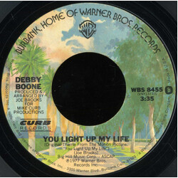 Debby Boone You Light Up My Life USED VINYL 7INCH 45 RPM SINGLE STYRENE