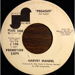 Harvey Mandel Pegasus USED VINYL 7INCH 45 RPM PROMO