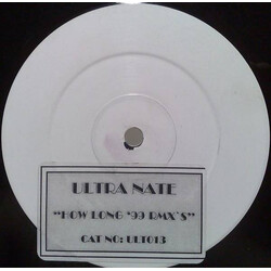Ultra Naté How Long ('99 Rmx's) USED VINYL 12INCH WHITE LABEL