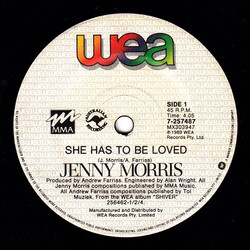 Jenny Morris She Has To Be Loved Vinyl USED