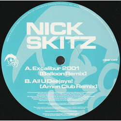 Nick Skitz Excalibur 2001 USED VINYL 12INCH