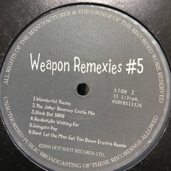 Fatboy Slim Weapon Remixies #5 Vinyl LP USED