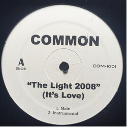 Common The Light 2008 (It's Love) USED VINYL 12INCH