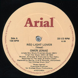 Gwen Jonae Red Light Lover VINYL 12" USED