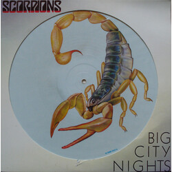 Scorpions Big City Nights / Bad Boys Running Wild USED VINYL 12INCH 45 RPM PICTURE DISC