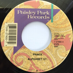 Prince Alphabet St. USED VINYL 7INCH 45 RPM SINGLE