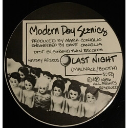 Modern Day Scenics Last Night / If I Had The Time USED VINYL 12INCH SINGLE