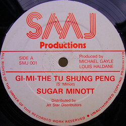 Sugar Minott Gi-Mi-The Tu Shung Peng Vinyl 12" USED
