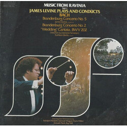 James Levine (2) / Kathleen Battle Music From Ravinia, Vol 1, James Levine Plays And Conducts Bach Vinyl LP USED