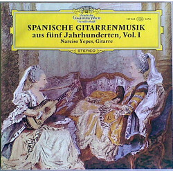 Narciso Yepes Spanische Gitarrenmusik Aus Fünf Jahrhunderten, Vol. 1 Vinyl LP USED