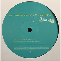 Ashlee Simpson Pieces Of Me (29 Palms Remixes) USED VINYL 12INCH