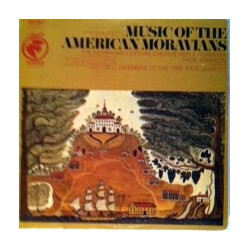 The Moravian Festival Chorus And Orchestra / Thor Martin Johnson Music Of The American Moravians Vinyl LP USED
