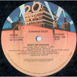 Kinsman Dazz Keep On Rockin' / I Searched Around USED VINYL 12INCH 33 S RPM STEREO