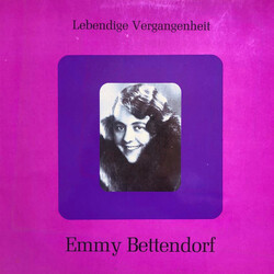Emmy Bettendorf Lebendige Vergangenheit - Emmy Bettendorf Vinyl LP USED