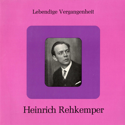 Heinrich Rehkemper Lebendige Vergangenheit - Heinrich Rehkemper Vinyl LP USED