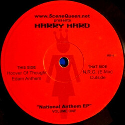 Harry Hard National Anthem EP USED VINYL 12INCH