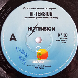 Hi-Tension Hi-Tension USED VINYL 7INCH 45 RPM SINGLE