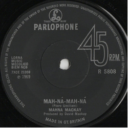 Mahna Mackay Mah-Ná-Mah-Ná Vinyl 7" USED