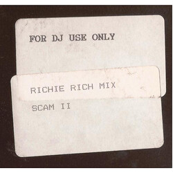 Richie Rich Scam II USED VINYL 12INCH 33 S RPM WHITE LABEL