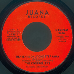 The Controllers (2) Heaven Is Only One Step Away / Sho Nuff A Blessin' USED VINYL 7INCH 45 RPM