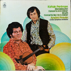 Itzhak Perlman / Felix Mendelssohn-Bartholdy / Max Bruch / André Previn / The London Symphony Orchestra Concerto In E Minor / Concerto No. 1 In G Mino