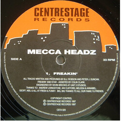 Meccaheadz Freakin' VINYL 12" USED
