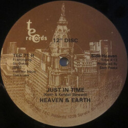 Heaven And Earth (2) Just In Time USED VINYL 12INCH 33 S RPM