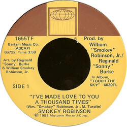 Smokey Robinson I've Made Love To You A Thousand Times USED VINYL 7INCH 45 RPM SINGLE