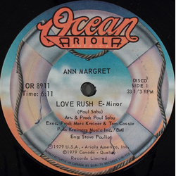 Ann Margret Love Rush Vinyl 12" USED